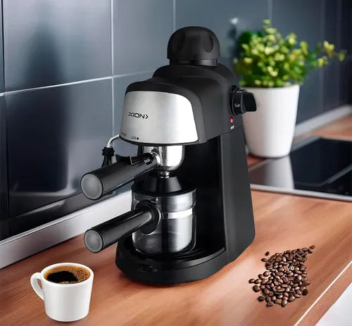 Cafetera Espresso Xion XI-CM15 + Molinillo Inox de Regalo – 19 Bar · 800W