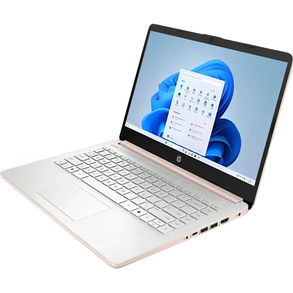 💻 HP 14-DQ6015DX – 14″ · Intel N150 · 4GB · 128GB UFS · Rose Gold