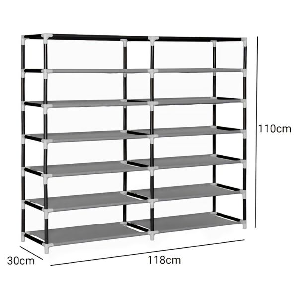 👞 Zapatero de Tela Decoteam – Organización práctica y elegante