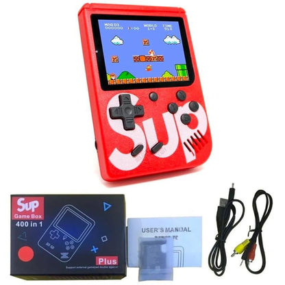 Mini Consola Portátil SUP Game Box Plus 400 en 1 – Diversión Retro en la Palma de tu Mano