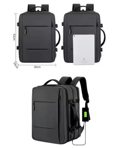 ✈️🎒 Mochila Viajera Viral – Compacta, expansible y lista para todo