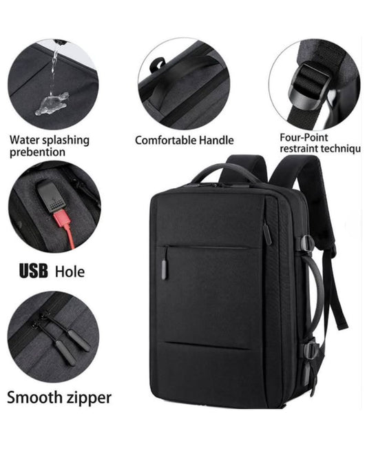 ✈️🎒 Mochila Viajera Viral – Compacta, expansible y lista para todo