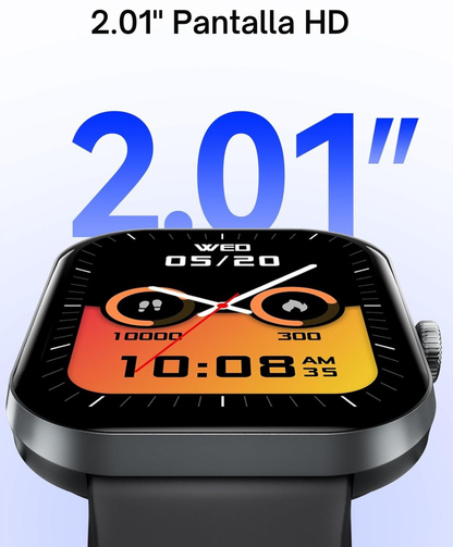 Xiaomi Haylou S6 Smartwatch 2.01” HD | Llamadas + IP68 + 127 Modos Deportivos