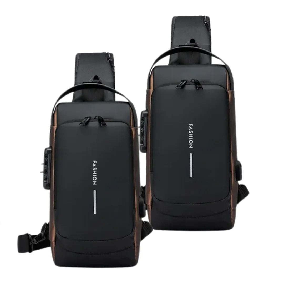 🎒 Mochila Antirrobo con Carga USB – Impermeable y Segura para tus Aventuras