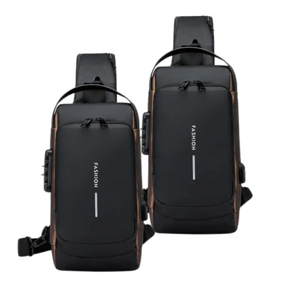 🎒 Mochila Antirrobo con Carga USB – Impermeable y Segura para tus Aventuras