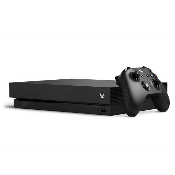 🎮 Consola Microsoft Xbox One X 1TB · 4K Ultra HD + 2 Controles inalámbricos