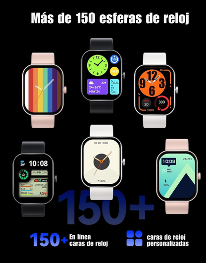 Xiaomi Haylou S6 Smartwatch 2.01” HD | Llamadas + IP68 + 127 Modos Deportivos