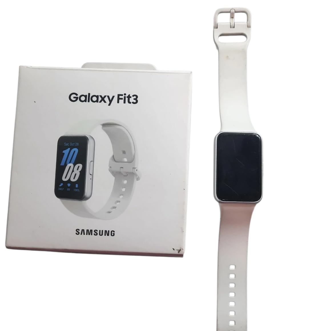 Smartband Samsung Galaxy Fit3 AMOLED 1.6" Bluetooth 5.3 – Monitoreo de Salud y Deportes