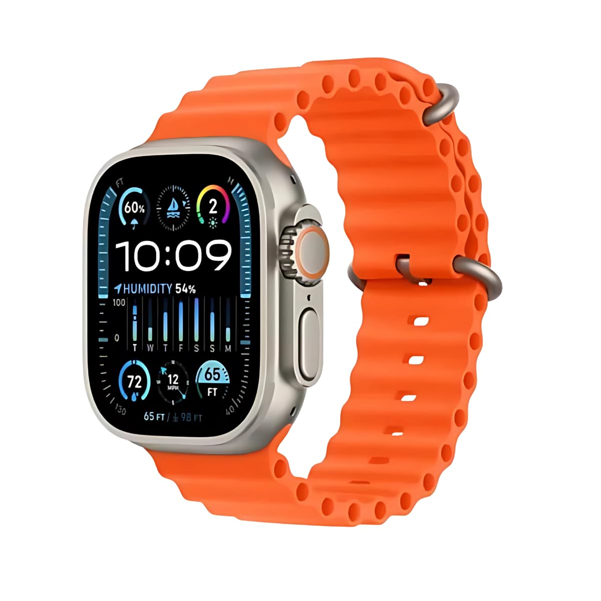 Smartwatch 2.2" Ultra – Notificaciones, música y cámara