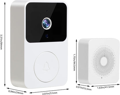 Timbre Inalámbrico Inteligente con Cámara HD y Wi-Fi – Seguridad y Comodidad para tu Hogar