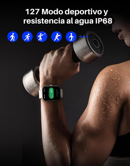 Xiaomi Haylou S6 Smartwatch 2.01” HD | Llamadas + IP68 + 127 Modos Deportivos