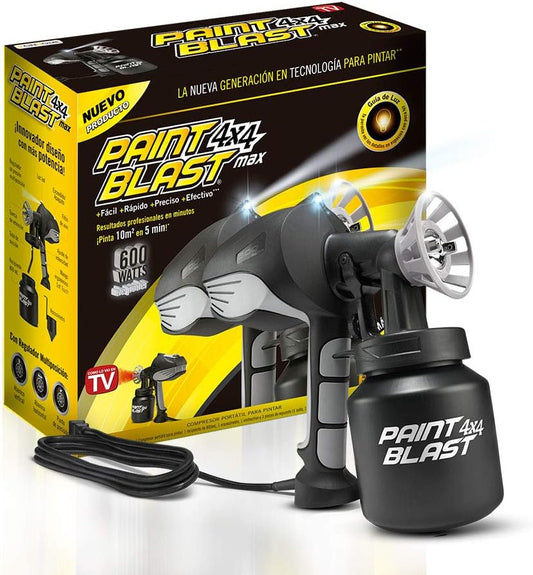 🎨 Paint Blast 4x4 Max – Pistola de Pintar HVLP 600W