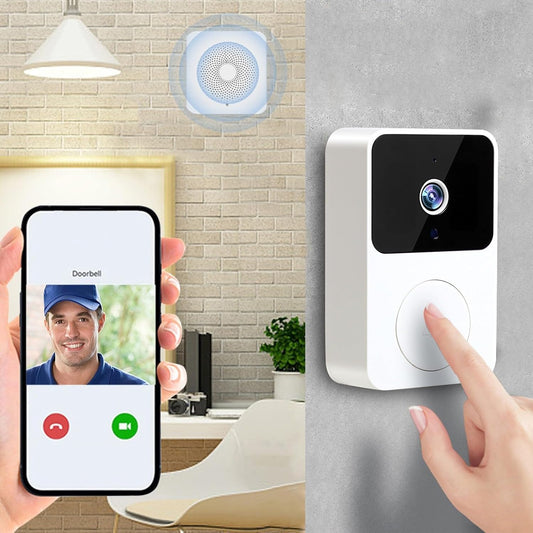 Timbre Inalámbrico Inteligente con Cámara HD y Wi-Fi – Seguridad y Comodidad para tu Hogar