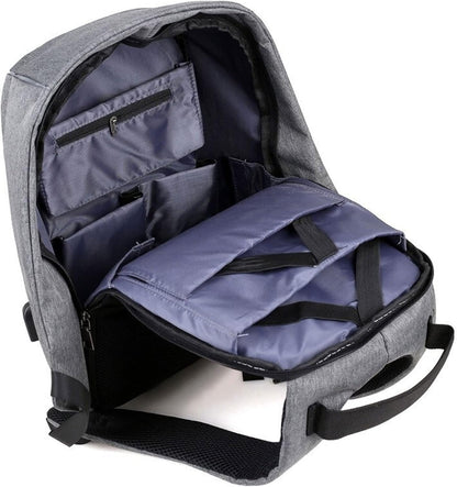 Combo Mochila Antirrobo + Powerbank 12000 mAh + Smartwatch D20