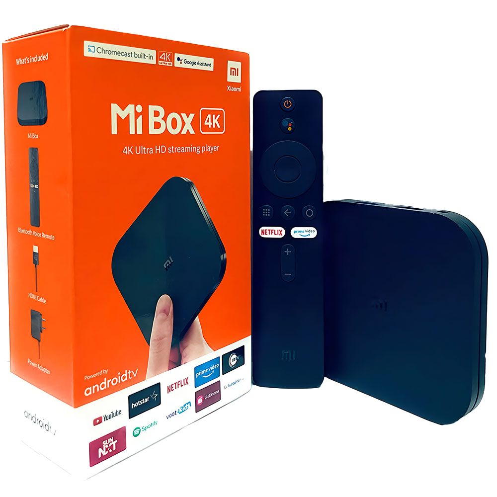📺🔥 Xiaomi Mi TV Box S (2da Generación) – 4K Ultra HD · Negro (MDZ-28-AA)