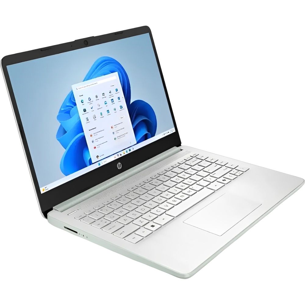 💻 HP 14-DQ6013DX – 14″ · Intel N150 · 4GB · 128GB UFS · Willow Green