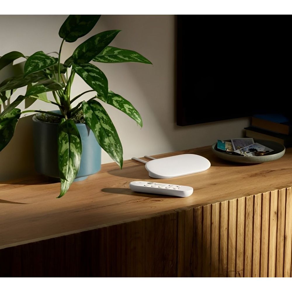 📺✨ Google Chromecast con Google TV – 4K · Blanco (GA05662US)