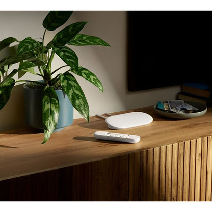 📺✨ Google Chromecast con Google TV – 4K · Blanco (GA05662US)