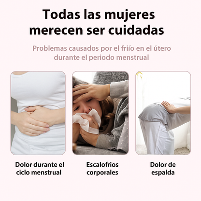 Faja Térmica Menstrual Recargable – Alivio Inmediato y Portátil