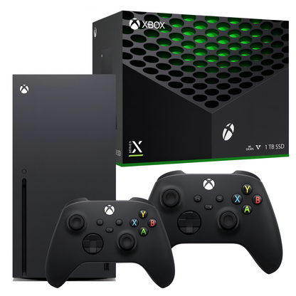 🎮 Xbox Series X 1TB – Potencia absoluta en 4K HDR - 2 controles (Modelo 1882)