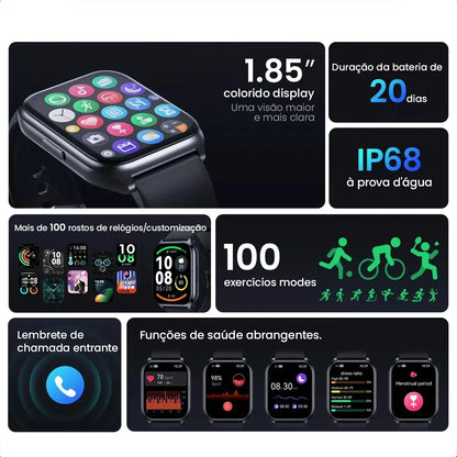 Haylou Watch 2 Pro 1.85″ — INNOVEX STORE | 100 modos, IP68