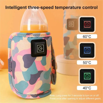 👇  🍼 Bolsa Calentadora de Biberón USB – Térmica, portátil y con 3 niveles de temperatura