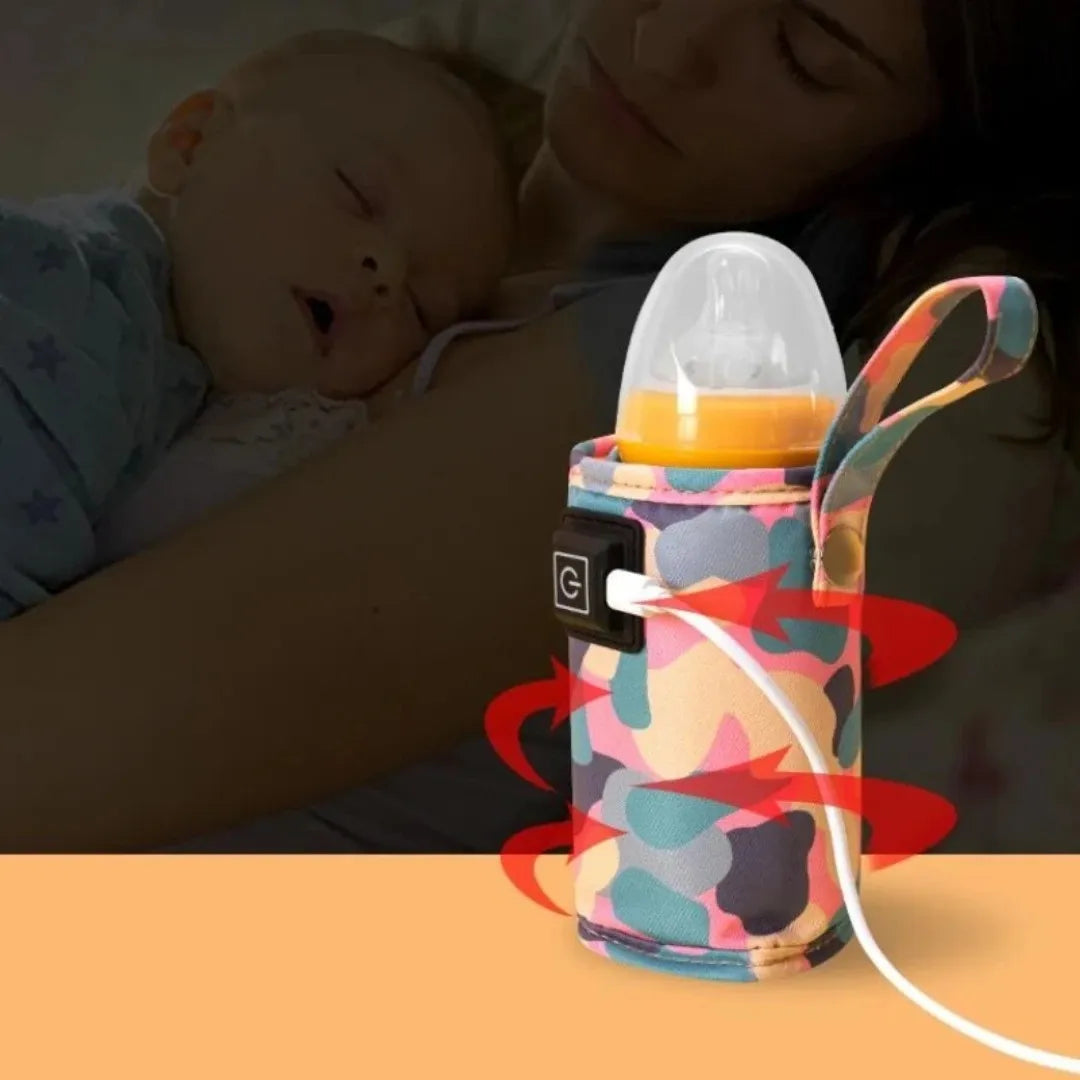 👇  🍼 Bolsa Calentadora de Biberón USB – Térmica, portátil y con 3 niveles de temperatura