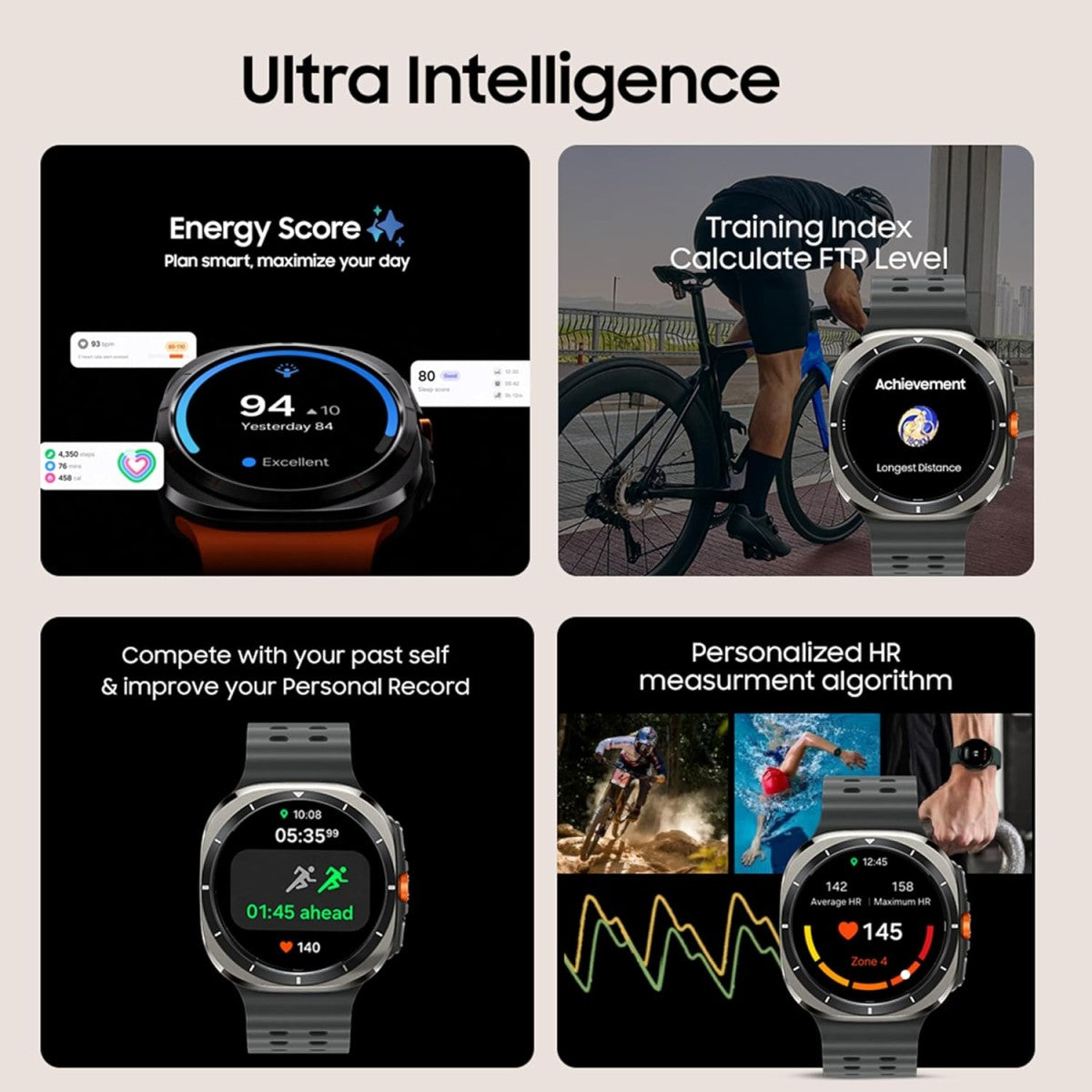 Samsung Galaxy Watch Ultra LTE 47mm SM-L705F Titanio | Innovex Store