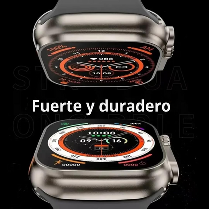 Smartwatch 2.2" Ultra – Notificaciones, música y cámara
