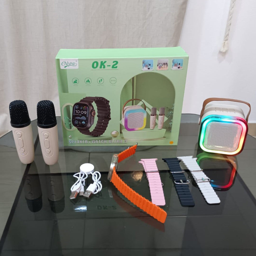 ⌚ Smartwatch Ultra OK-2 – Pack Todo en Uno