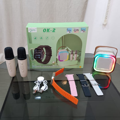 ⌚ Smartwatch Ultra OK-2 – Pack Todo en Uno