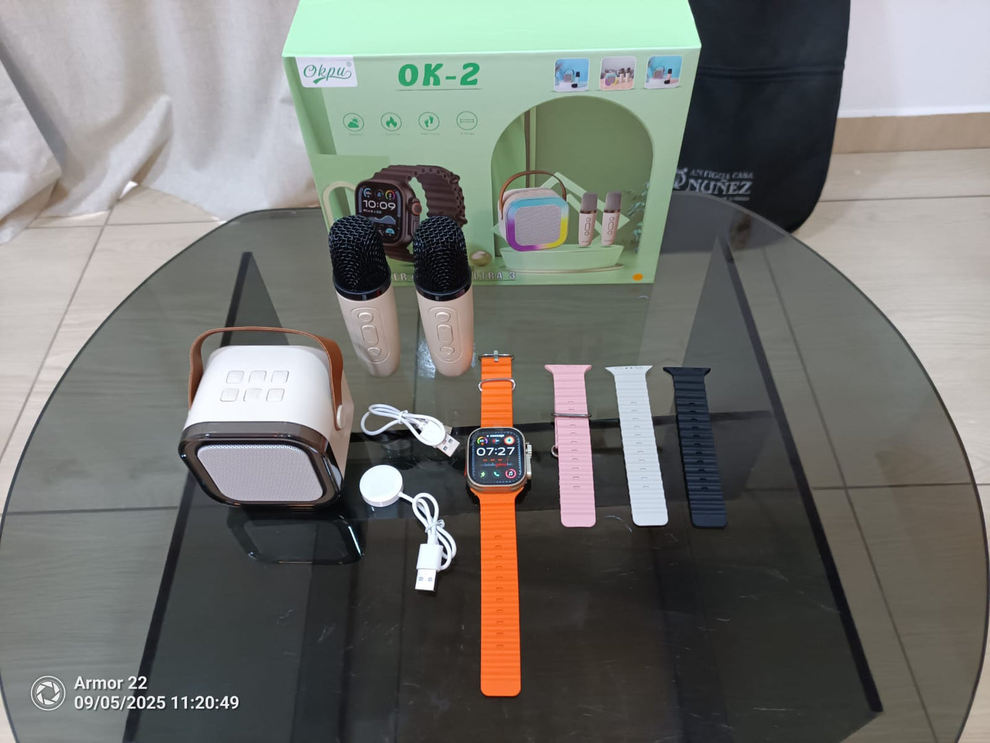 ⌚ Smartwatch Ultra OK-2 – Pack Todo en Uno
