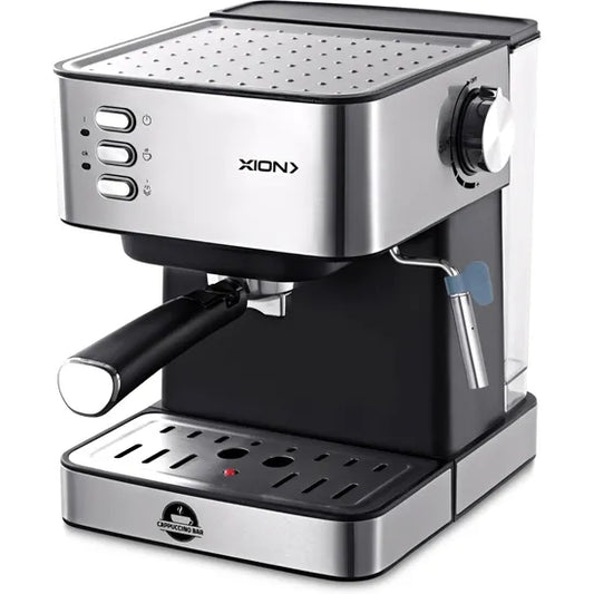 Cafetera Espresso Xion XI-CM21 · 15 Bares + Molinillo RAF Inox (Regalo)