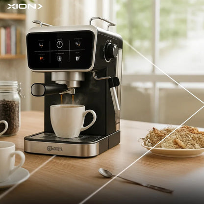 Cafetera Espresso Xion Cream Touch XI-CM301 + Molinillo RAF Inox (Regalo)