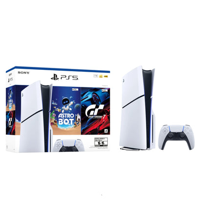 PlayStation 5 Slim 1TB + ASTRO BOT + Gran Turismo 7 – Potencia, precisión y pura emoción