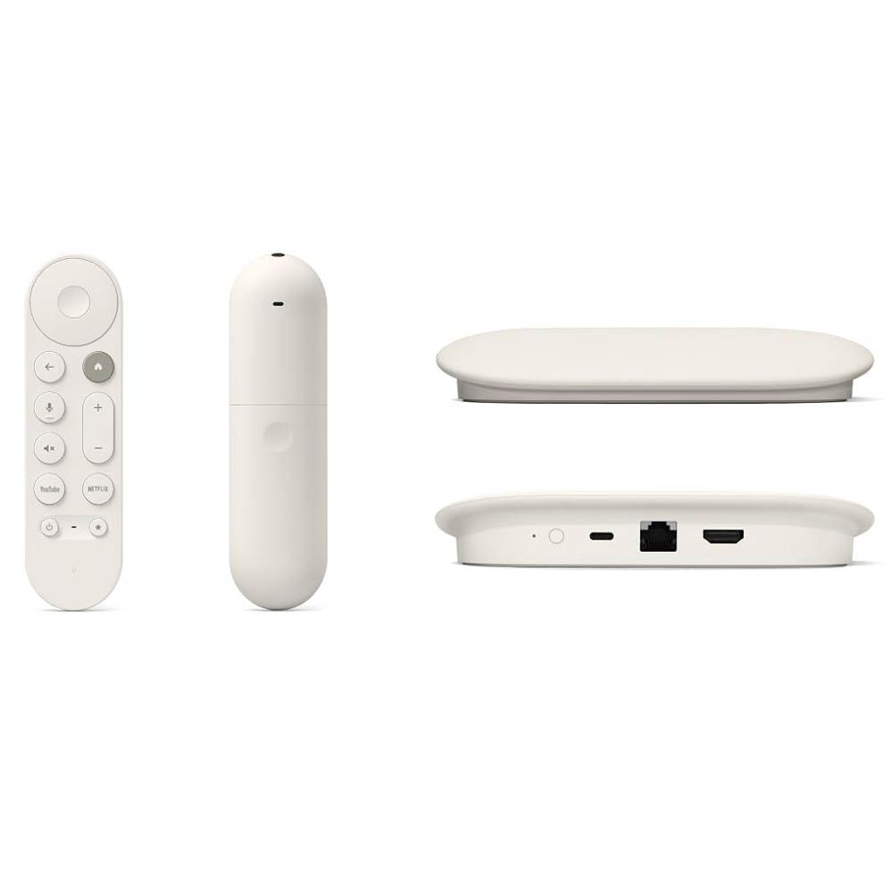 📺✨ Google Chromecast con Google TV – 4K · Blanco (GA05662US)