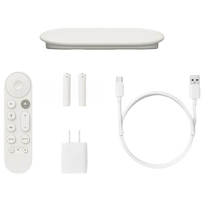 📺✨ Google Chromecast con Google TV – 4K · Blanco (GA05662US)