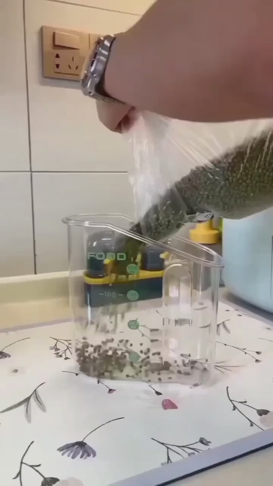 Combo Dispenser Plástico Hermético 1.5L + 1.8L