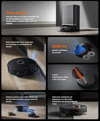 Robot Aspirador Xiaomi Vacuum X20 Max 220V con Base Inteligente | Innovex Store