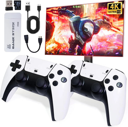 Consola Retro Game Stick 4K – 20.000+ Juegos Clásicos Plug & Play