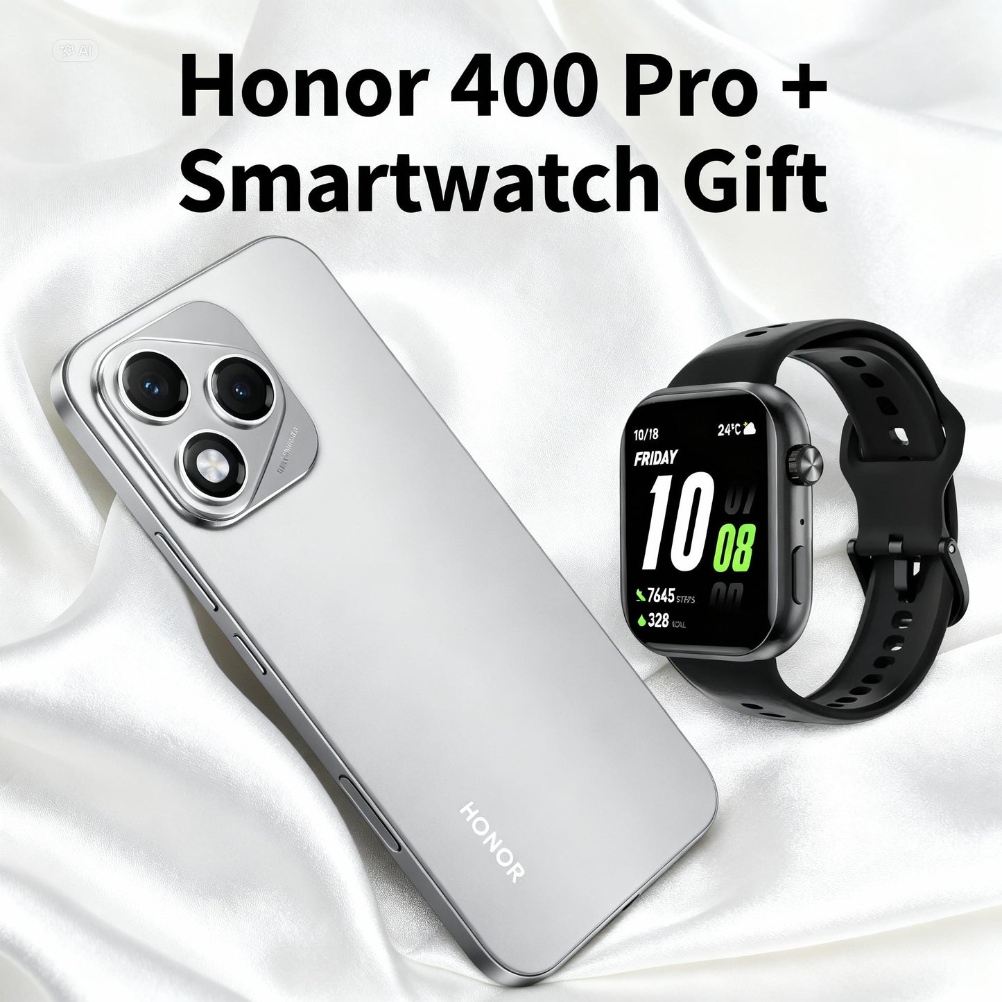 Honor 400 Pro 12GB + 512GB + Smartwatch Honor Choice 2i de Regalo 🎁